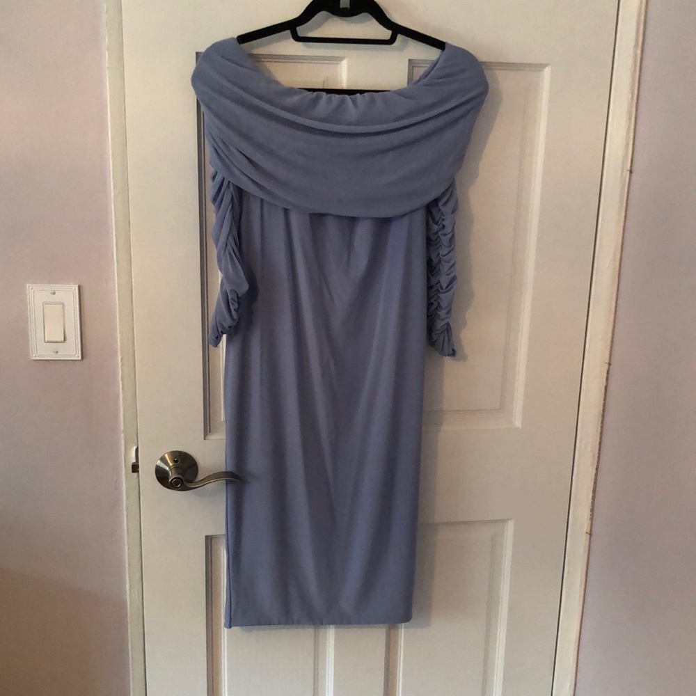 Club London Maternity ruched midi dress size US6
